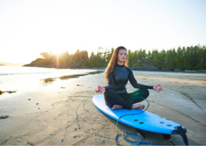 yoga and surf